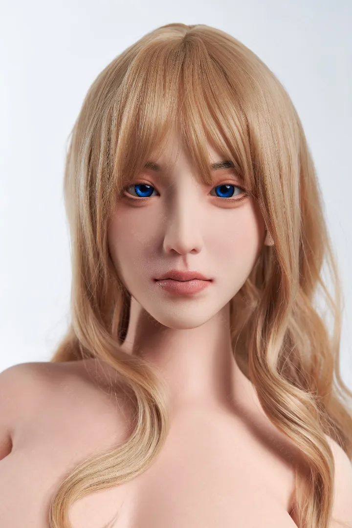 161cm (5ft3) Cawan I Ringan Silikon Patung Seks, Kepala Wisteria